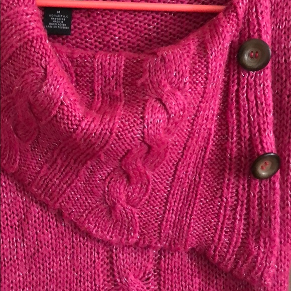 Pink button sweater - Picture 2 of 3